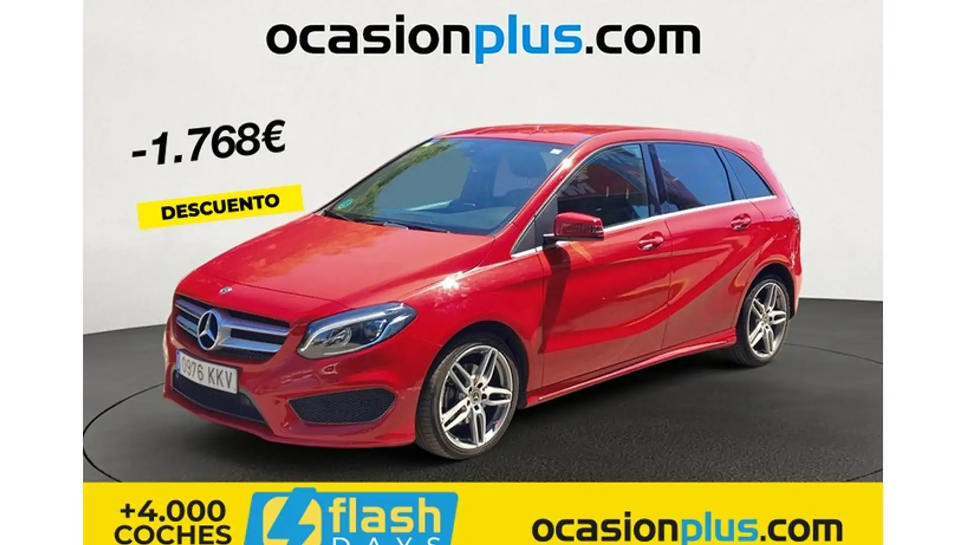 Mercedes-Benz B 200 200d 7G-DCT Rojo - 1