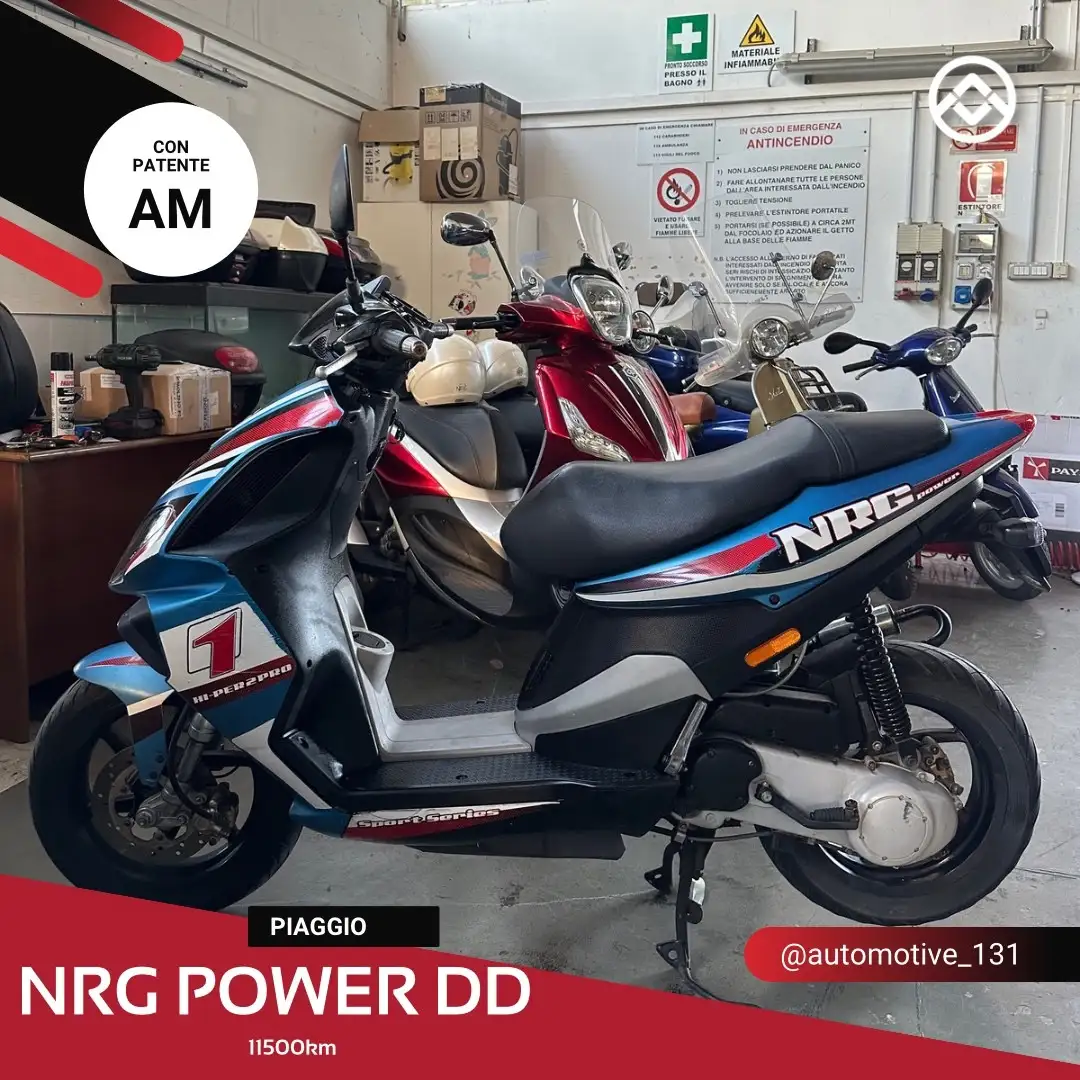 Piaggio NRG Power Blau - 1