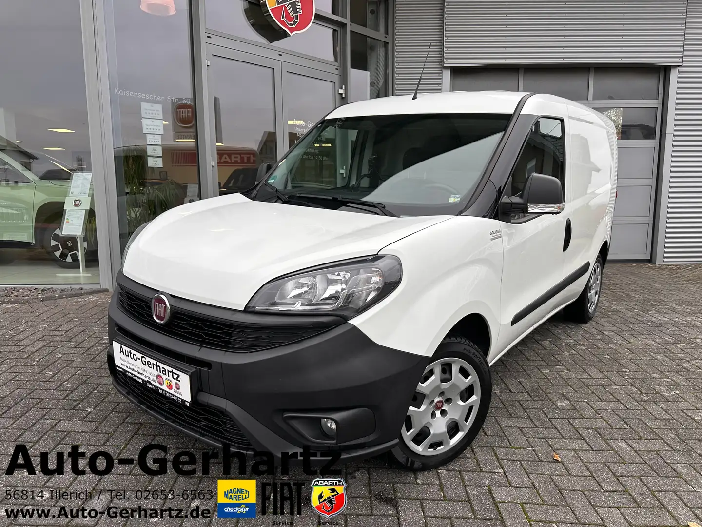 Fiat Doblo SX Kasten/Tempomat/elektr. Fensterheber Wit - 1