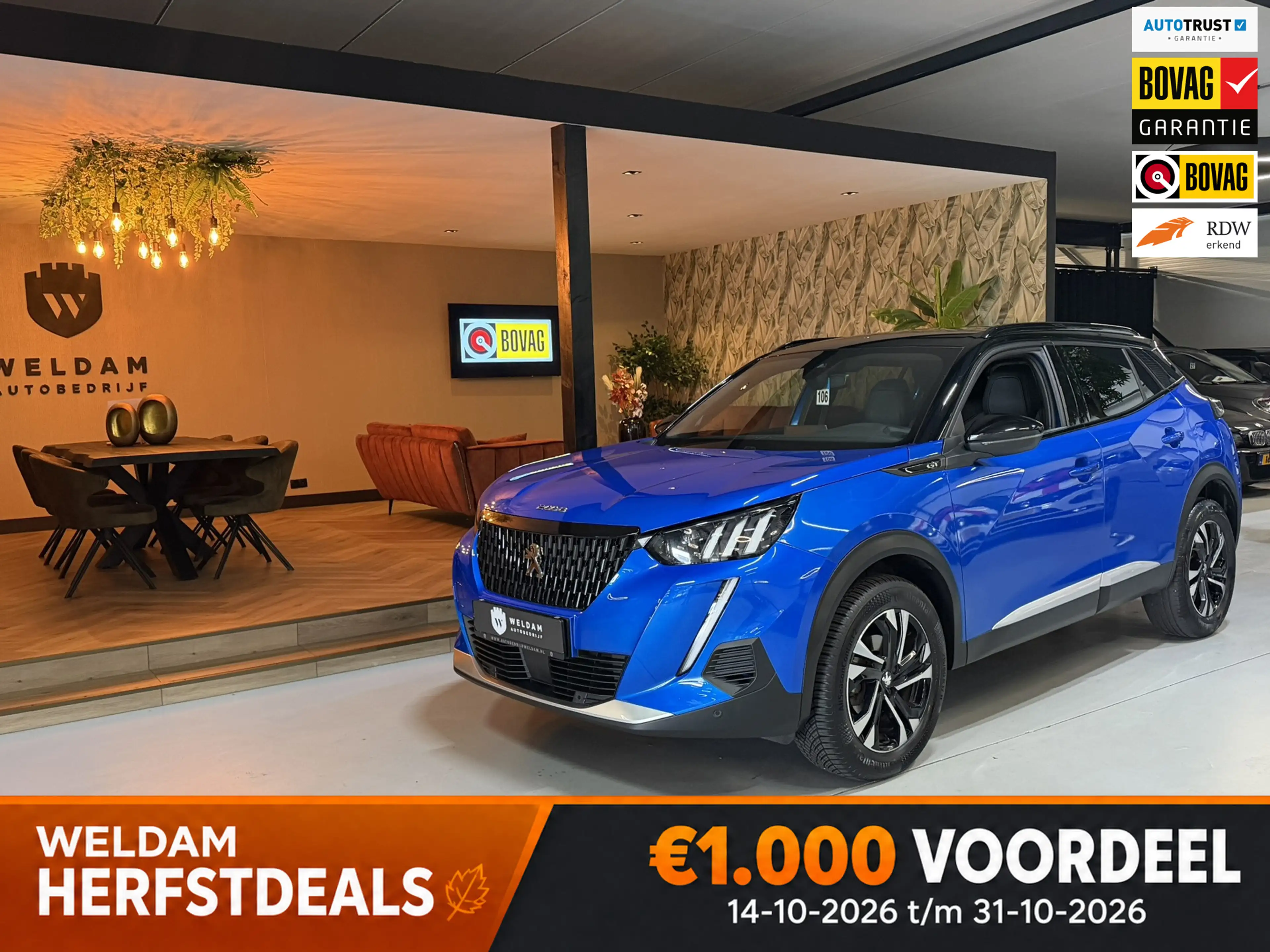 Peugeot 2008 1.2 GT Line Garantie|Premium kleur|131PK Sport|360