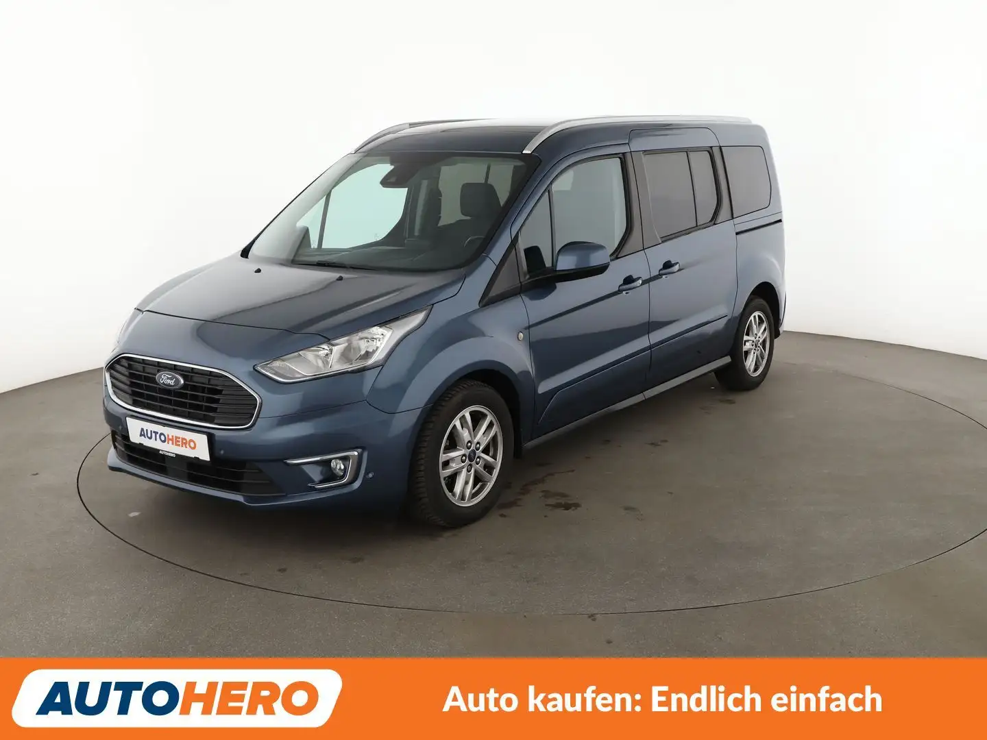 Ford Grand Tourneo 1.5 EcoBlue TDCi Titanium*NAVI*CAM*TEMPO*PDC* Blau - 1