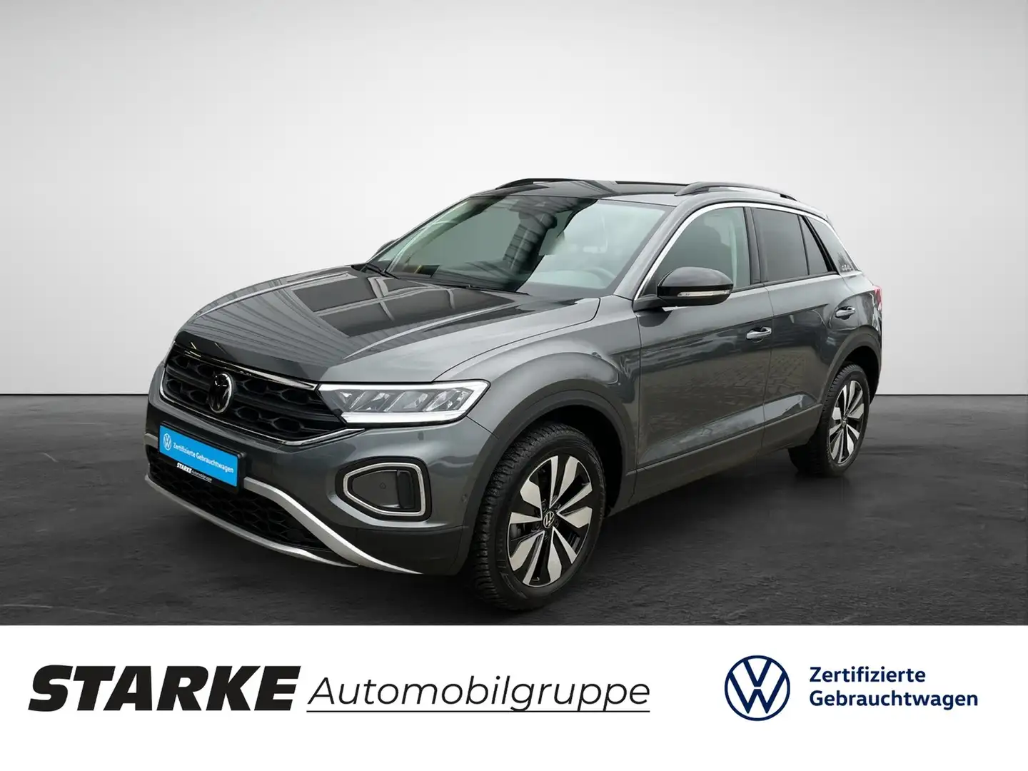 Volkswagen T-Roc 1.0 TSI Goal Grijs - 1