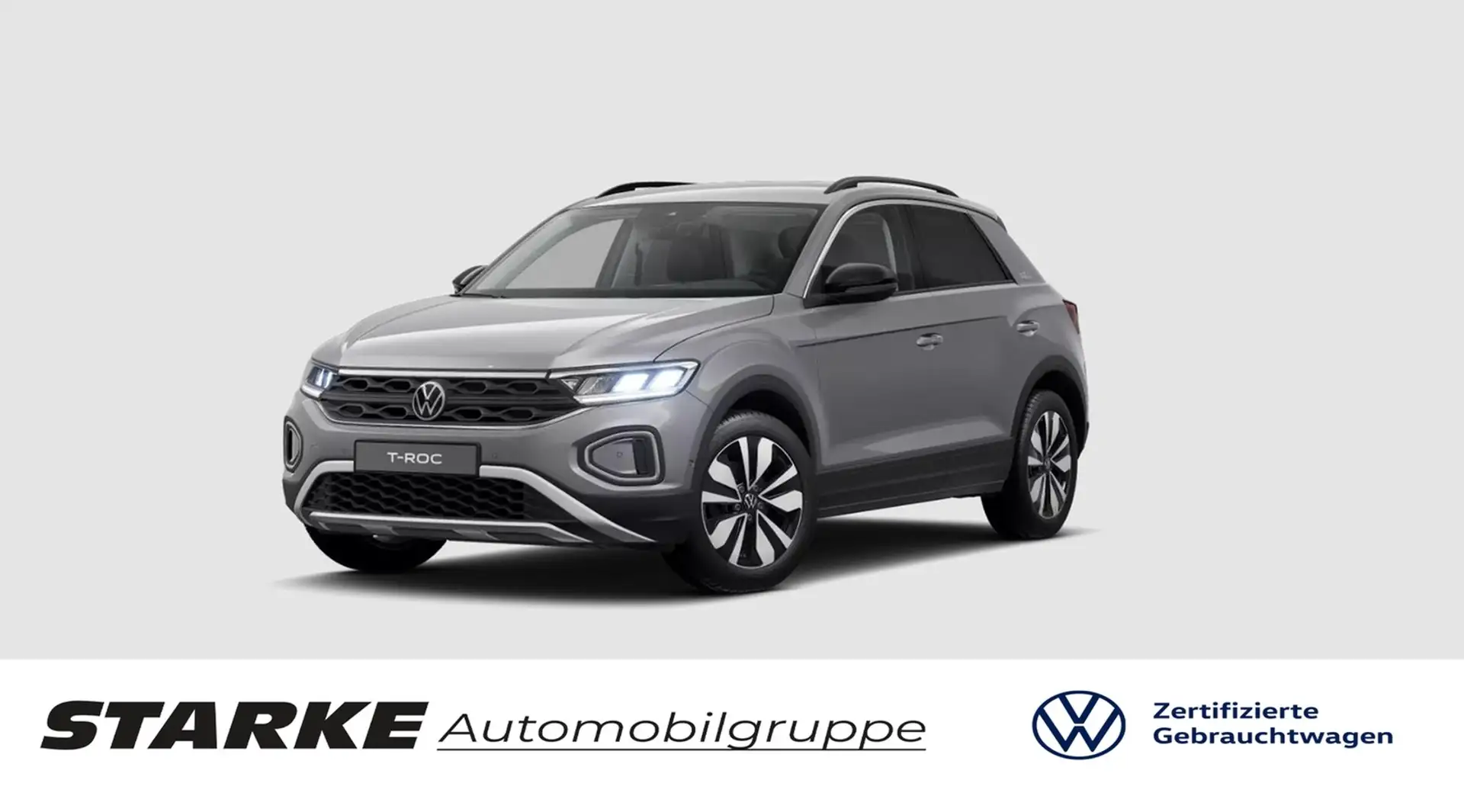 Volkswagen T-Roc 1.0 TSI Goal Grau - 1