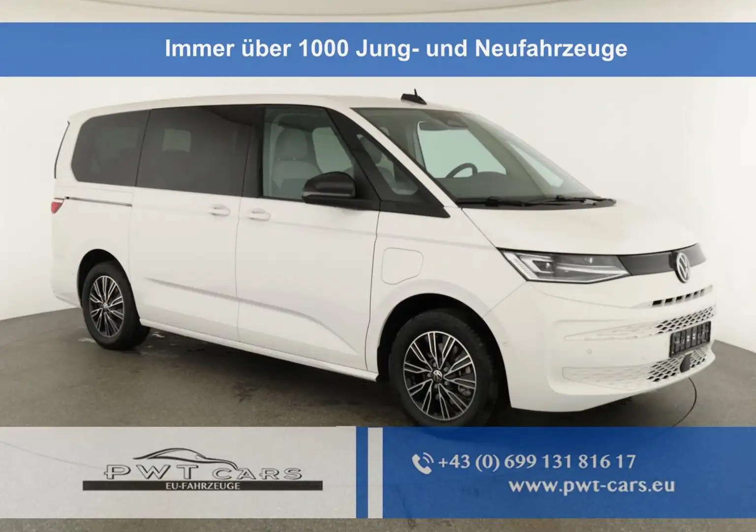 Volkswagen T7 Multivan eHybrid 4M Business LÜ, 7-Sitzer, AHK, IQ.Light... Weiß - 1