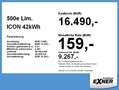 Fiat 500e Lim. ICON 42kWh Navi+KlimaA+AUT+SpurH Grün - thumbnail 4