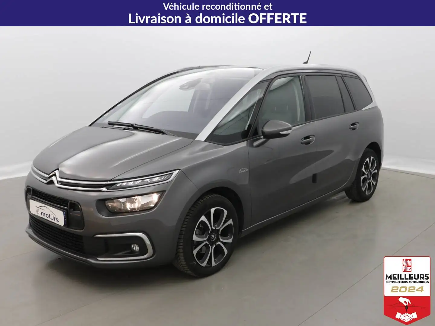 Citroen Grand C4 SpaceTourer 130 S\u0026S BVM6 - Shine Gris - 1