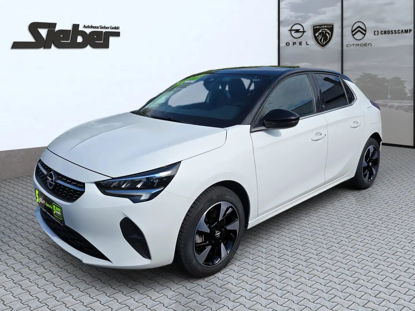 Opel Corsa F Elegance Kamera Sitzhzg Tempomat PDC Blanc - 2