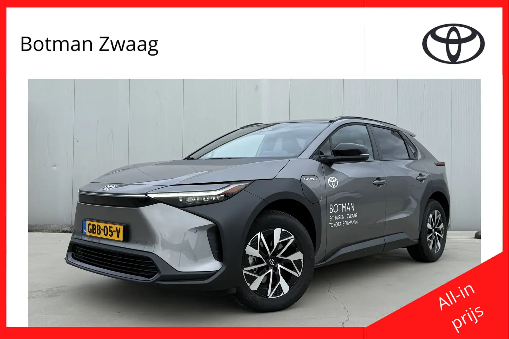 Toyota bZ4X Business Plus 71 kWh | Navigatie | Warmtepomp | 36 Grijs - 1