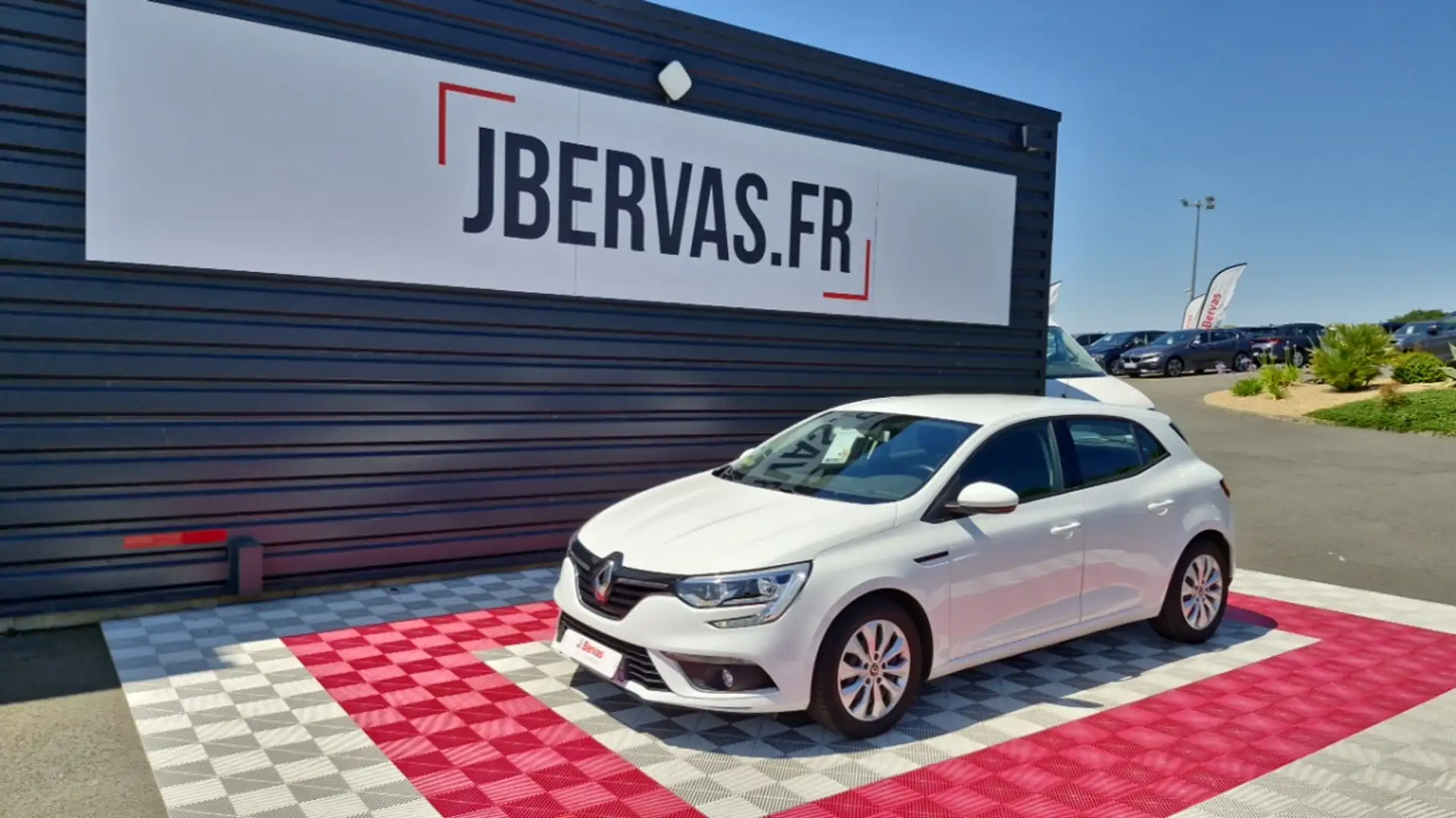 Renault Megane IV SOCIETE BLUE DCI 95 AIR NAV 2P Blanc - 1