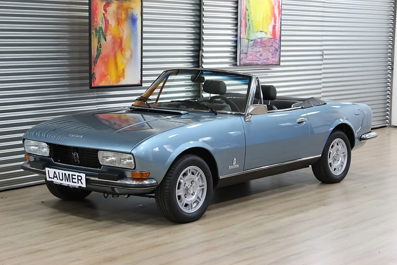Peugeot 504 Coupé & Cabriolét V6 (idente Fahrkombination, s... Blau - 2