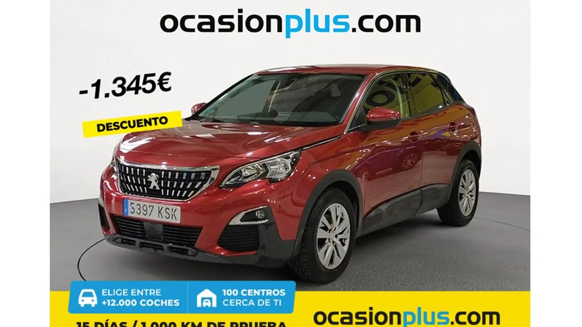 Peugeot 3008 1.6 BlueHDi Active 120 Rot - 1