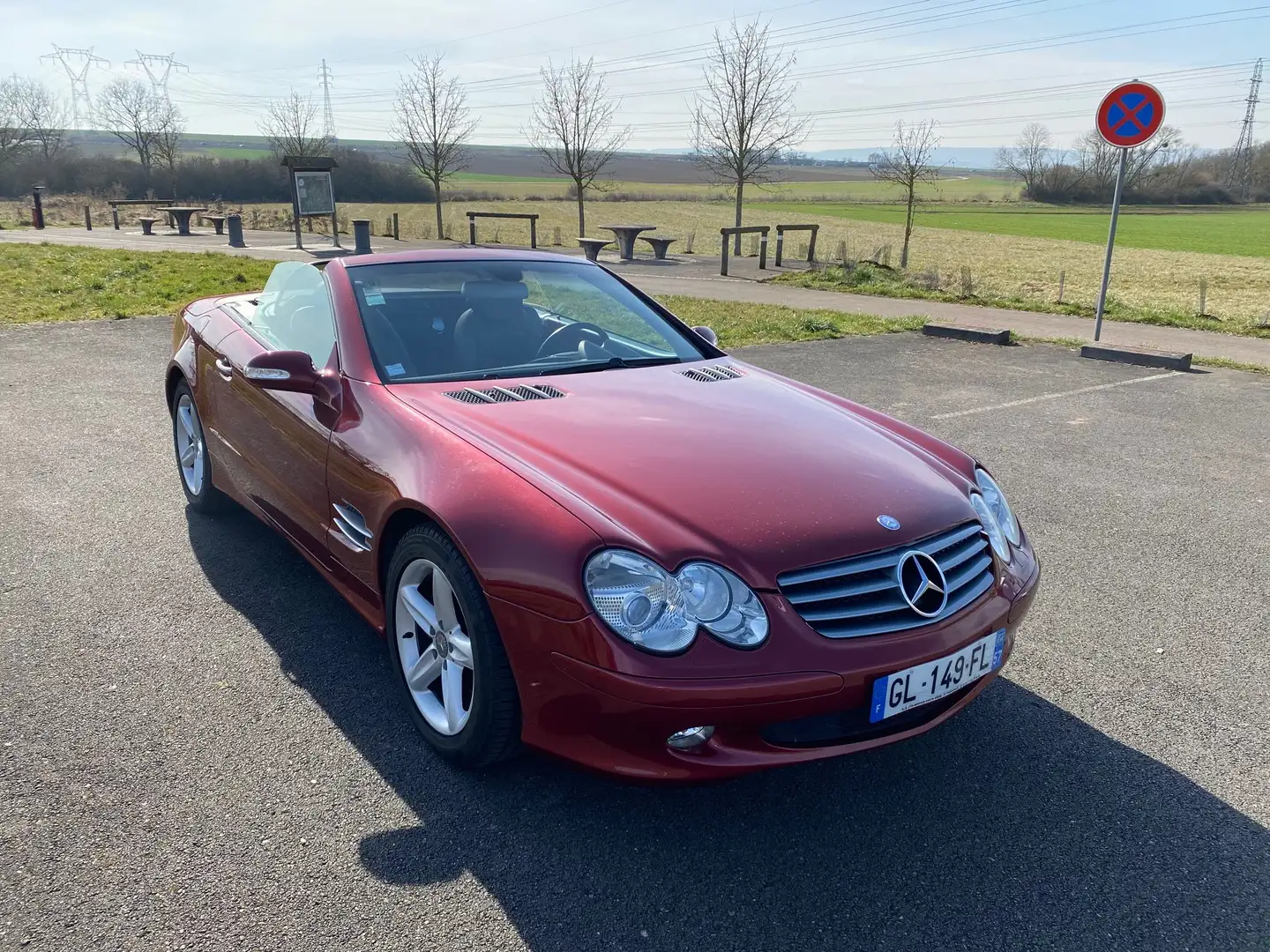 Mercedes-Benz SL 500 SL+500 Rood - 2