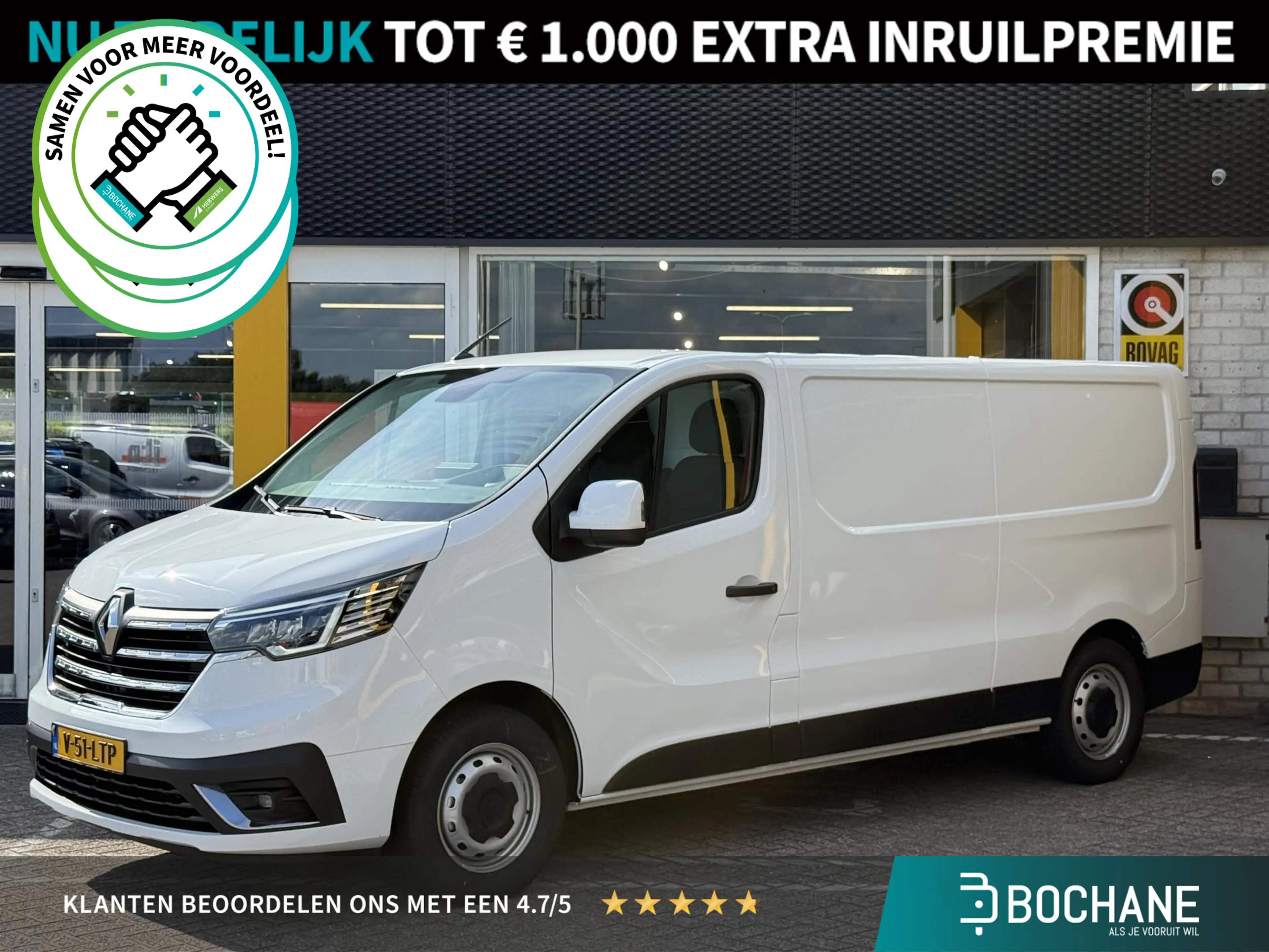 Renault Trafic E-Tech T29 L2H1 Advance 52 kWh | NAP | Achteruitri