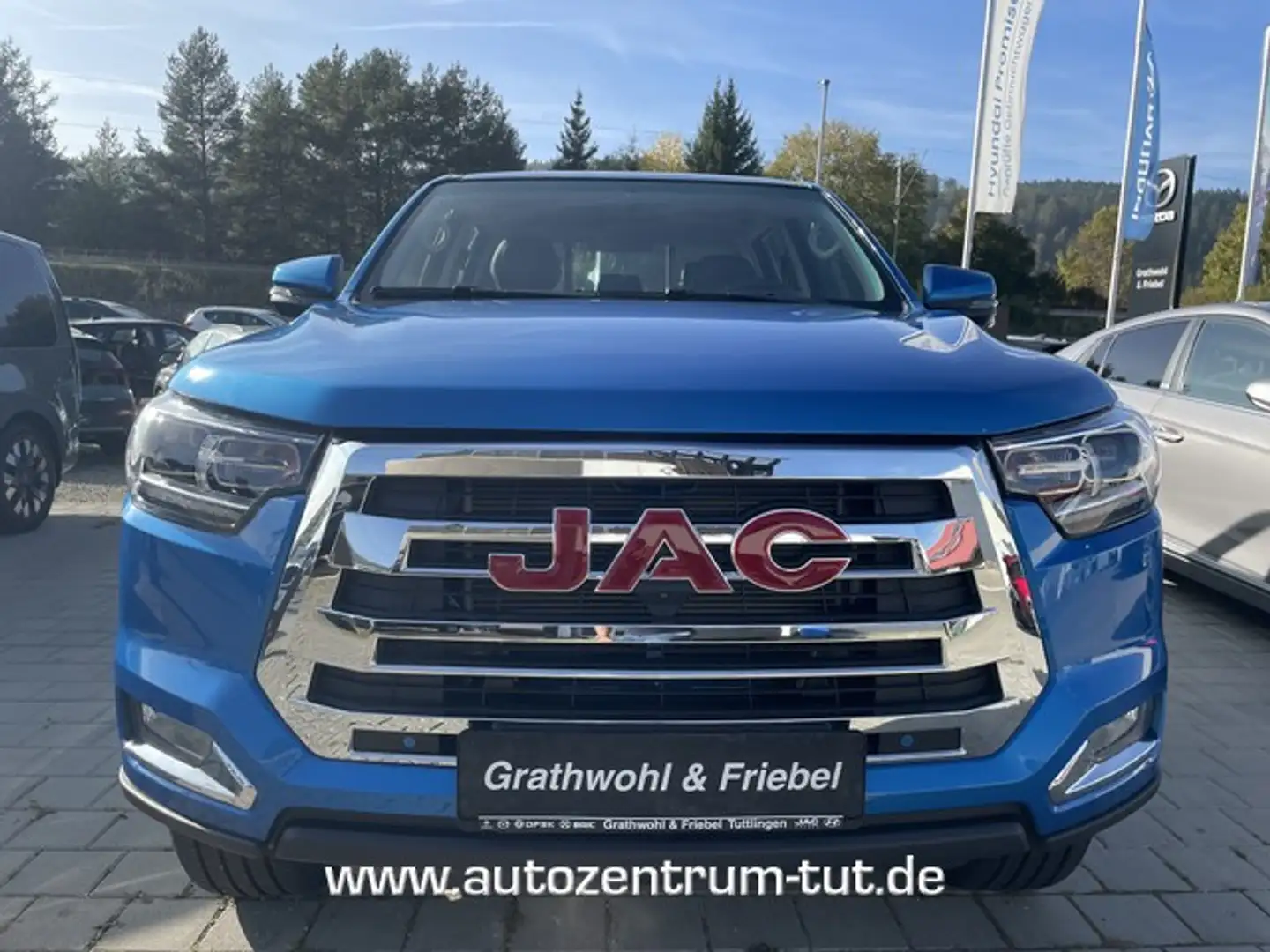 JAC 8 Pro 2.4-T 4x4*Anh.last 3to*Leder*360°All-Incl... Blauw - 2
