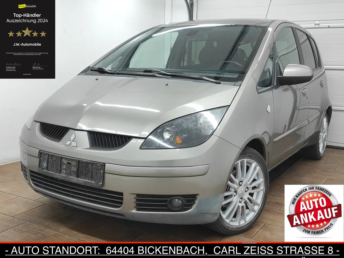 Mitsubishi Colt 1.3 AUTOMATIK KLIMA AHK BC RADIO SERVO ABS EURO-4 Gris - 2