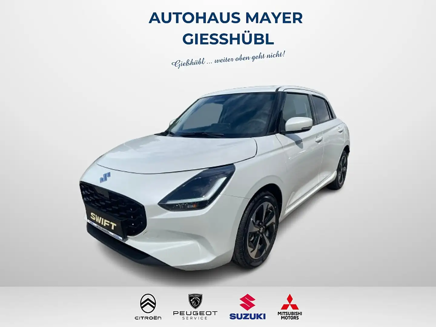 Suzuki Swift 1,2 Hybrid Flash Weiß - 1