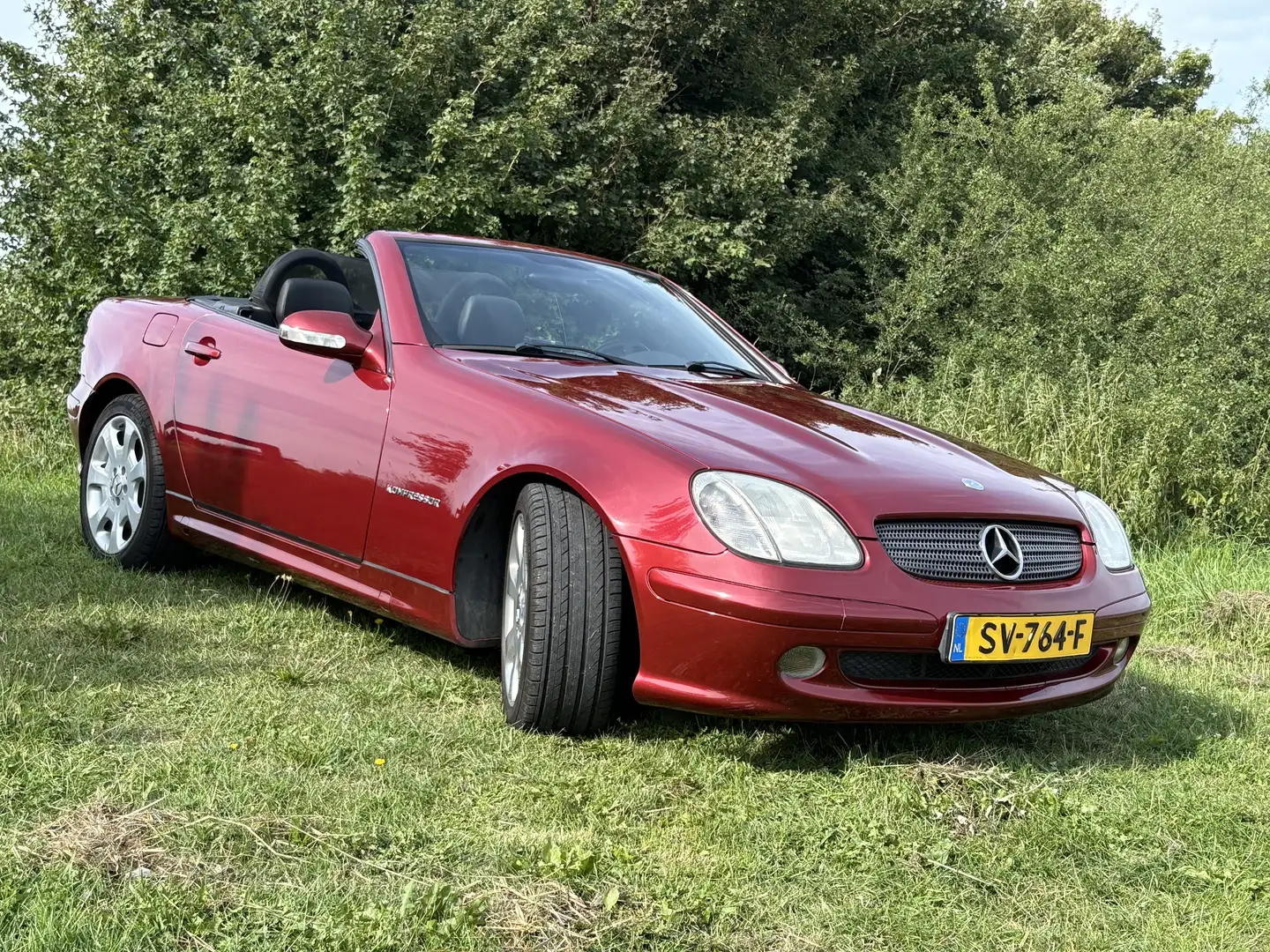 Mercedes-Benz SLK 200 K. Rood - 1