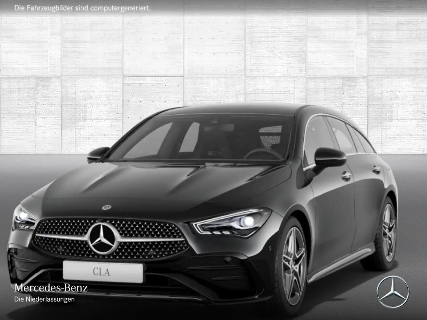 Mercedes-Benz CLA 220 d AMG+360°+LED+TOTW+KEYLESS+8G Schwarz - 2