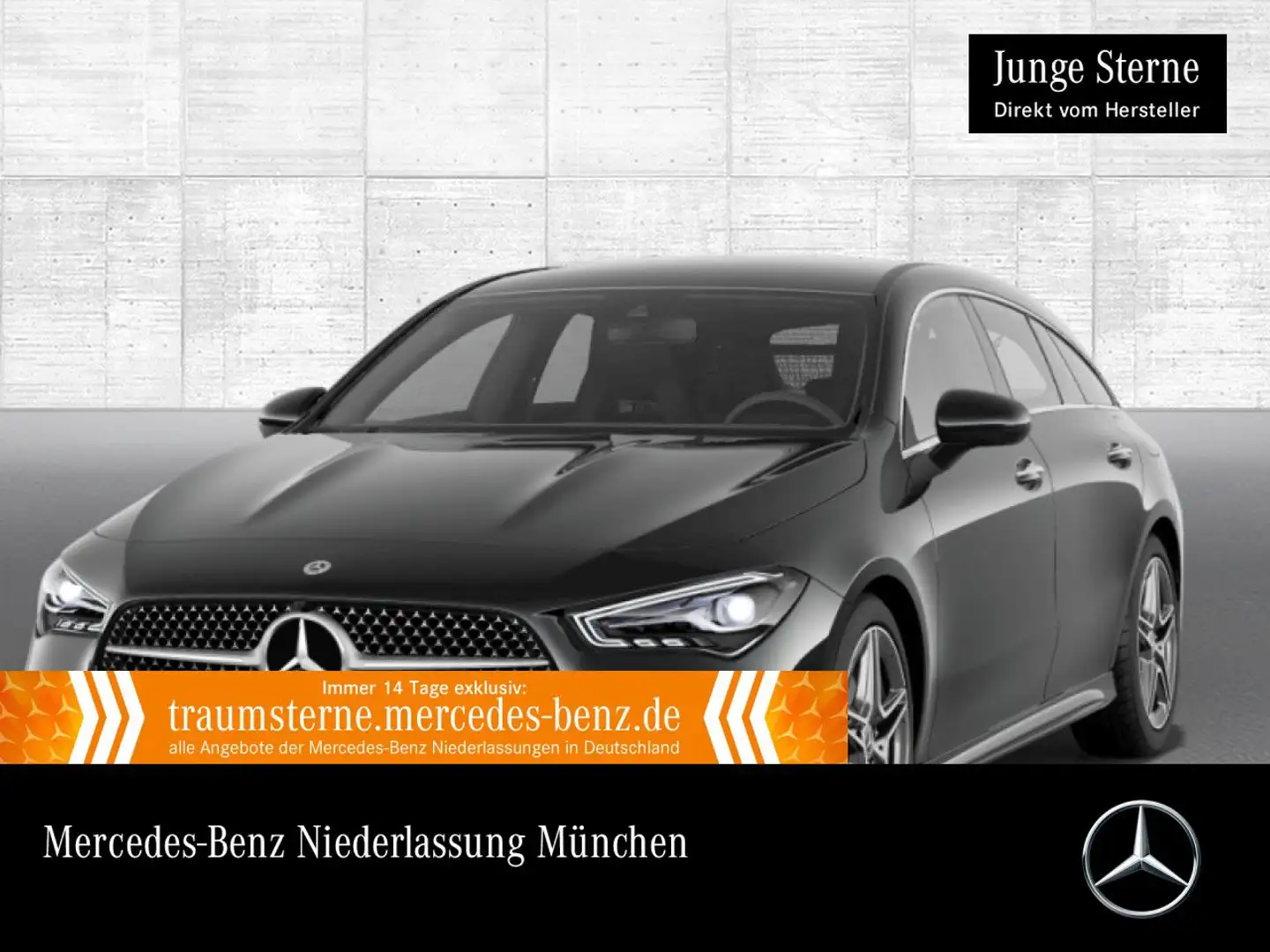 Mercedes-Benz CLA 220 d AMG+360°+LED+TOTW+KEYLESS+8G Schwarz - 1