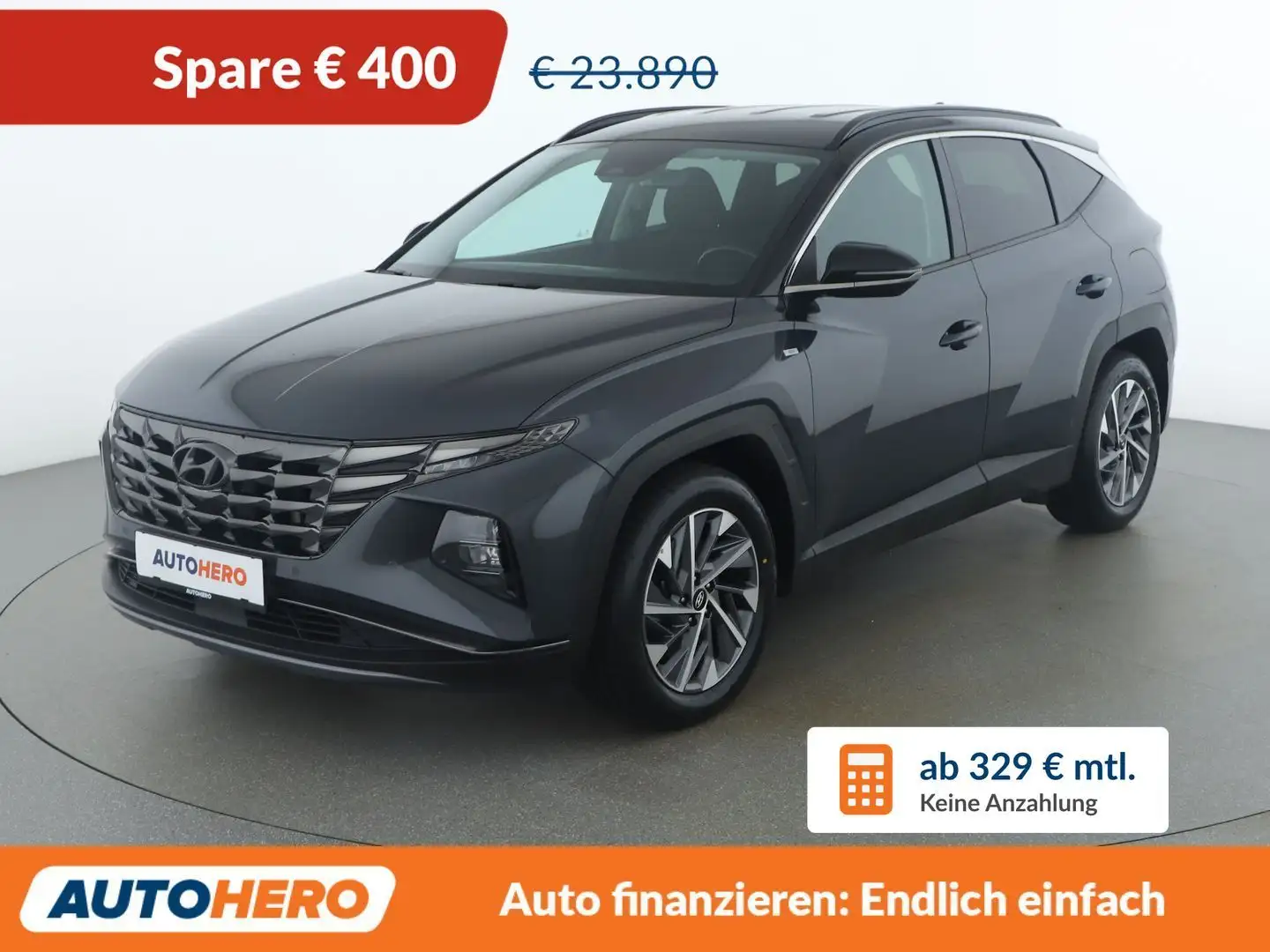 Hyundai TUCSON 1.6 CRDi Mild-Hybrid Trend 4WD Grau - 1