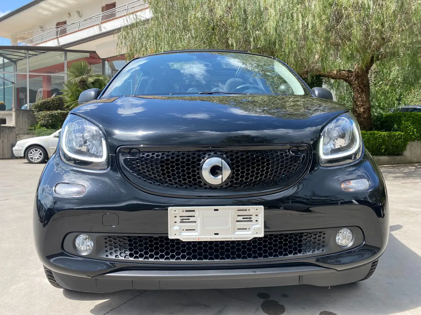 smart forFour 0.9 Turbo Passion 90cv twinamic automatico cabrio Nero - 1