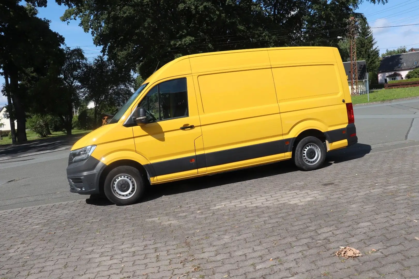 Volkswagen Crafter e-Crafter L3H3 mittel LED Kamera Navi Climatr. Giallo - 1