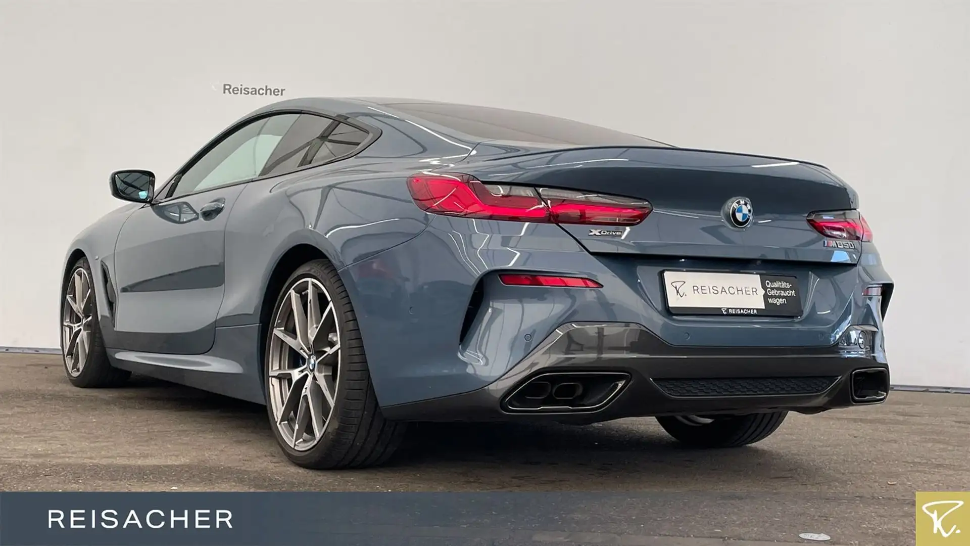 BMW M850 i A xDrive Coupé Laser ACC 360 H&K IAL 20"LM Blau - 2