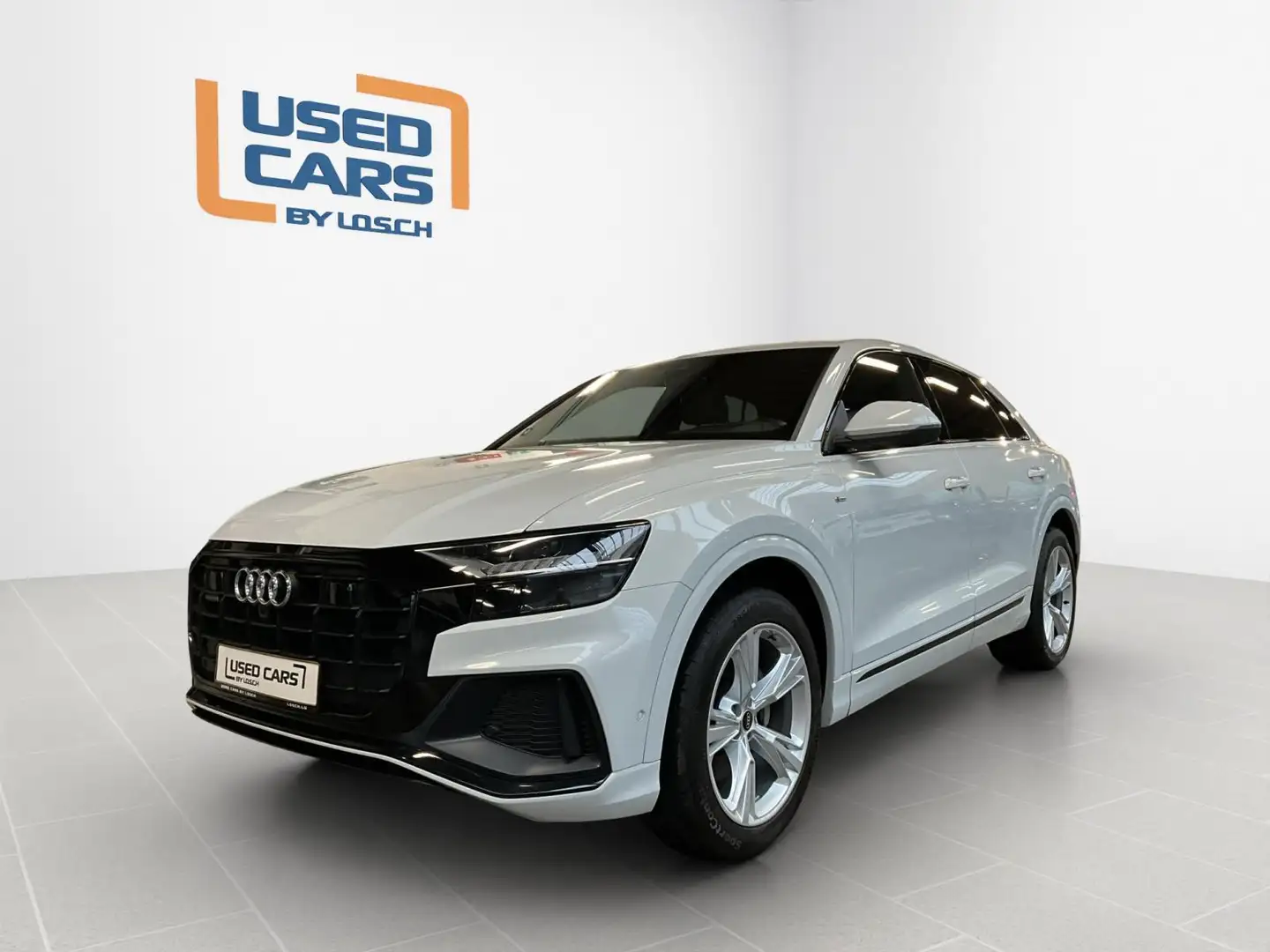 Audi Q8 50TDI+Quattro+Tiptronic+S-Line Weiß - 1