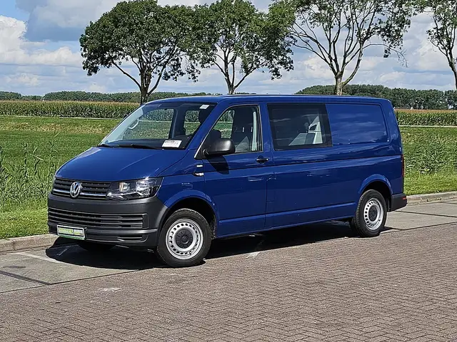 Volkswagen T6 Transporter 2.0 TDI L2H1 DC NAP Airco Navi Euro6!
