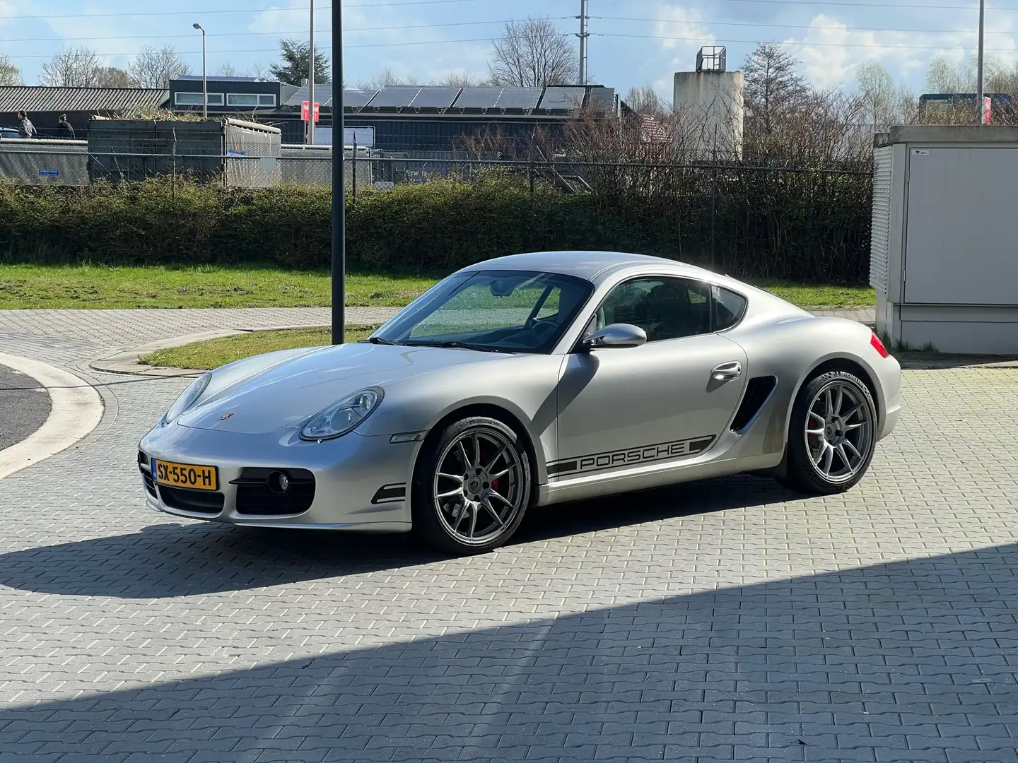 Porsche Cayman S Zilver - 1