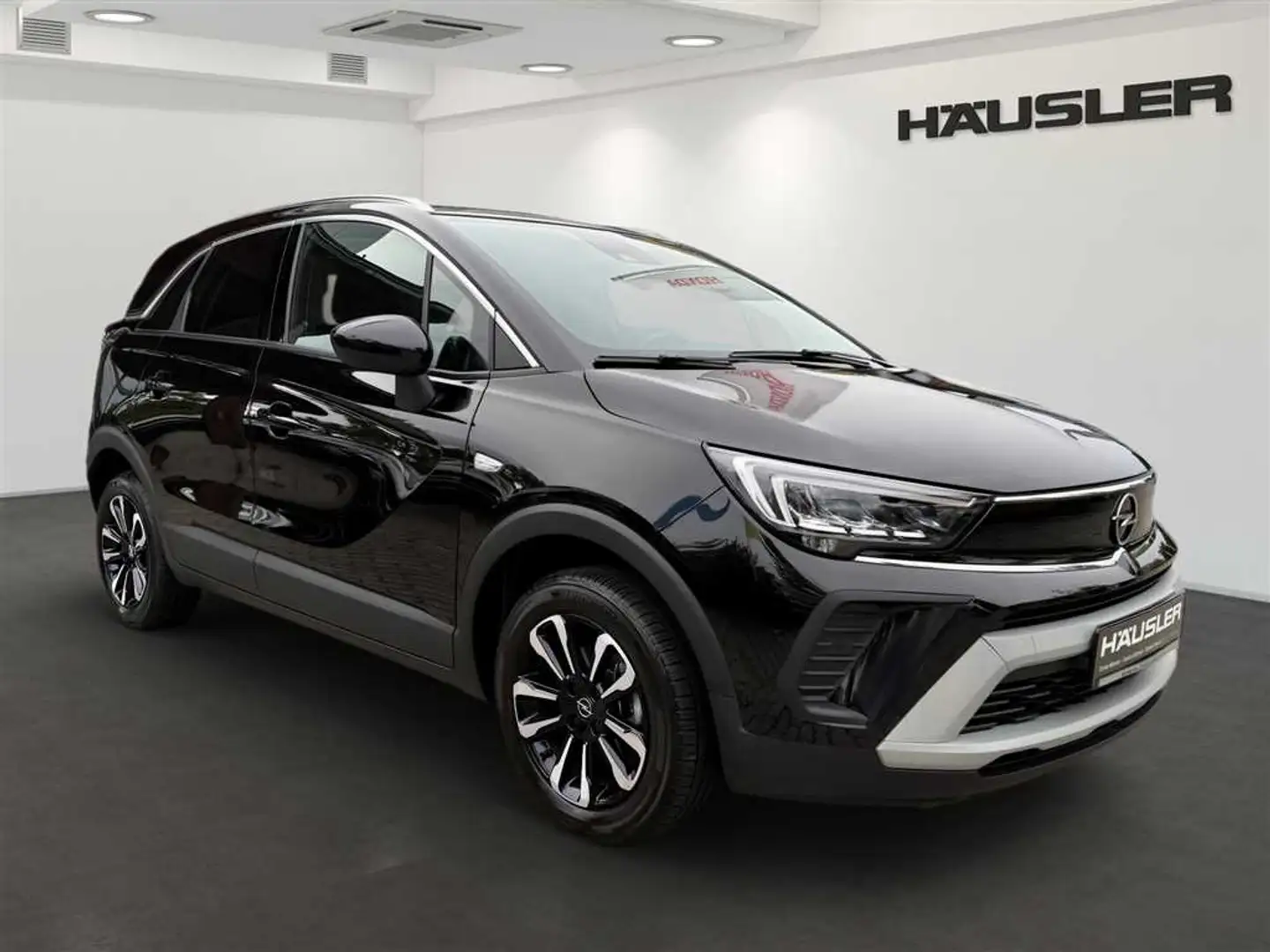 Opel Crossland X 1.2T Elegance LED, Navi, Klimaaut., Panorama Schwarz - 2