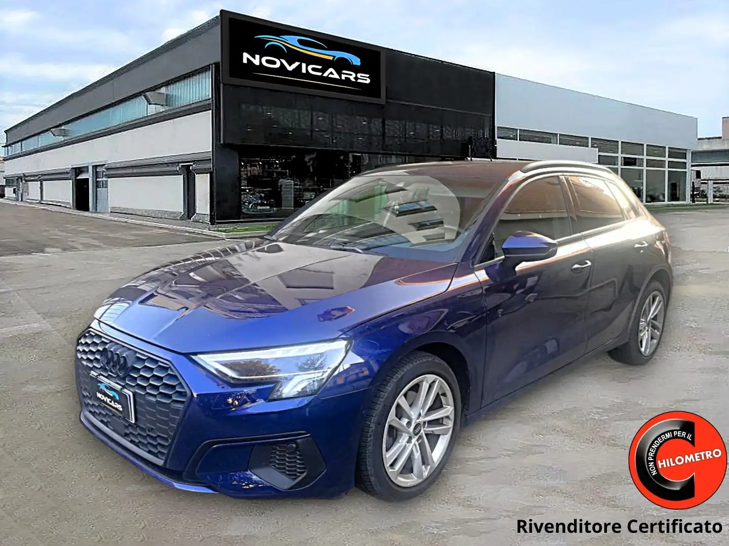 Audi A3 IV 2020 Sportback 30 2.0 tdi Business s-tronic Bleu - 1