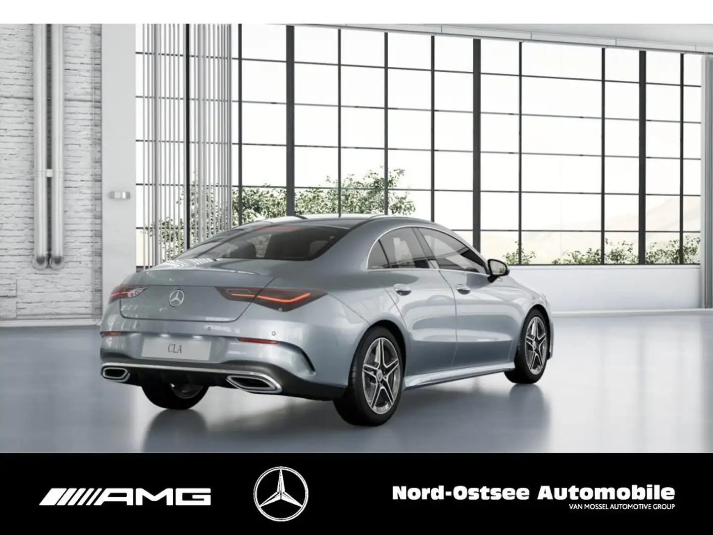 Mercedes-Benz CLA 200 COUPE AMG ADV BURMESTER LED KEYLESS Argent - 2