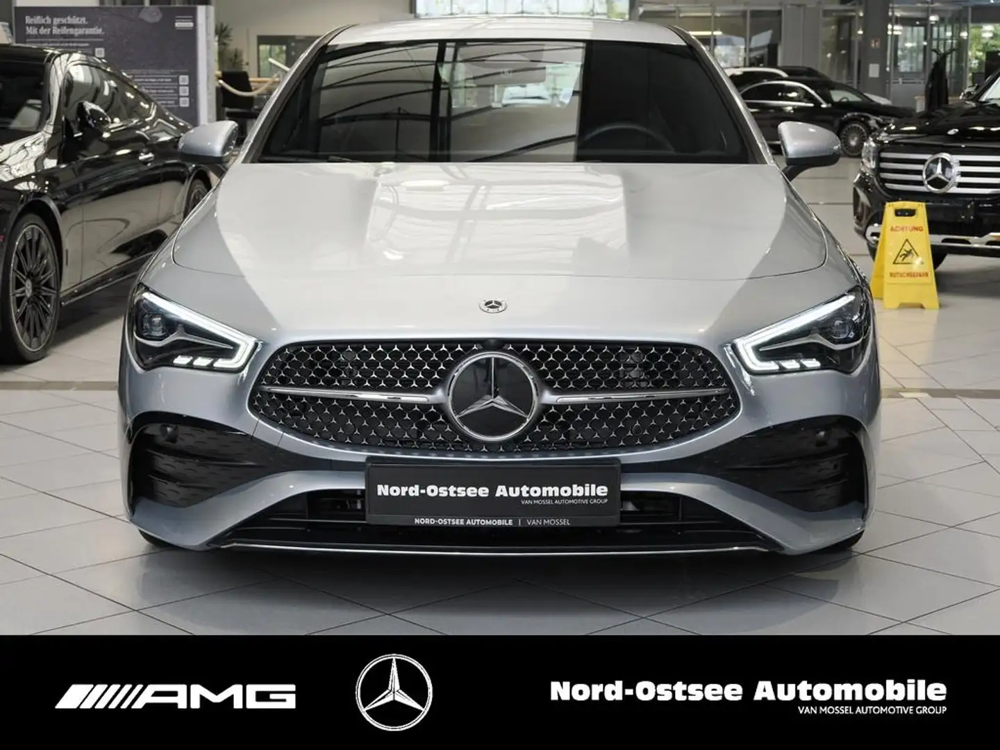 Mercedes-Benz CLA 200 COUPE AMG ADV BURMESTER LED KEYLESS Argento - 2