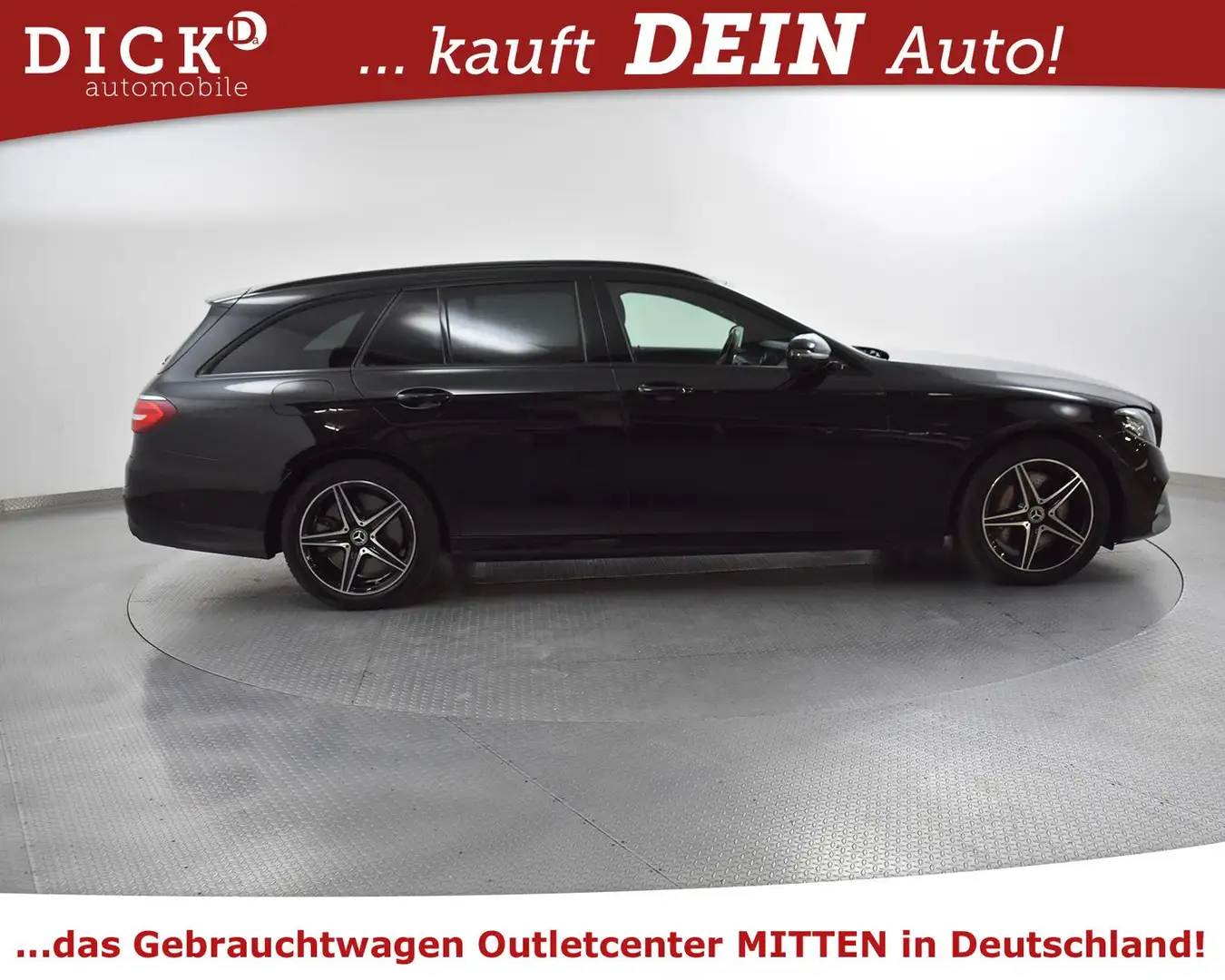 Mercedes-Benz E 300 E300de T 2X AMG Line NIGHT+PANO+BURM+WIDESC+360+ Noir - 2