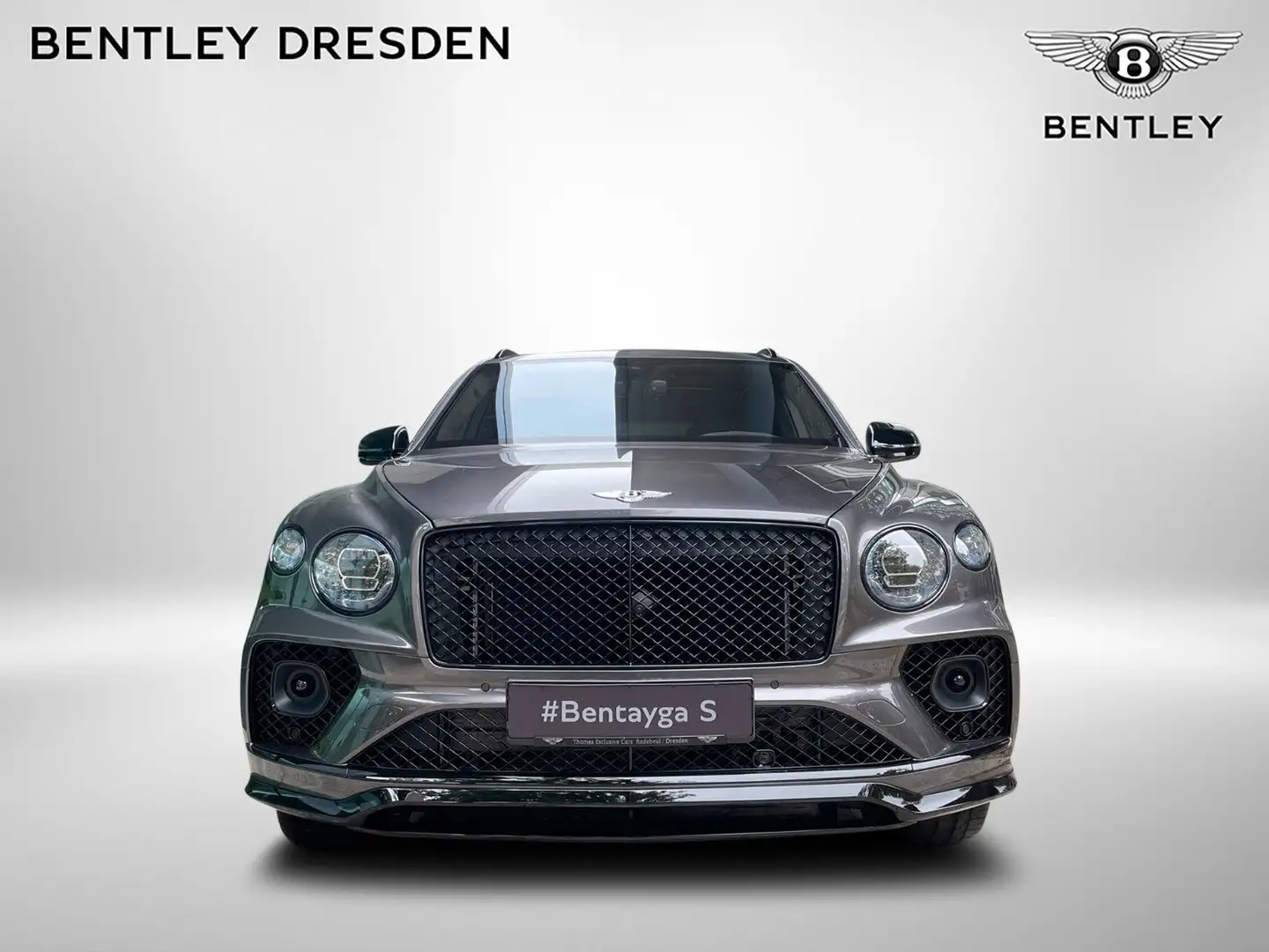 Bentley Bentayga 4.0 V8 S 4WD - Carbon/Naim/Pano/Sthz. Сірий - 2
