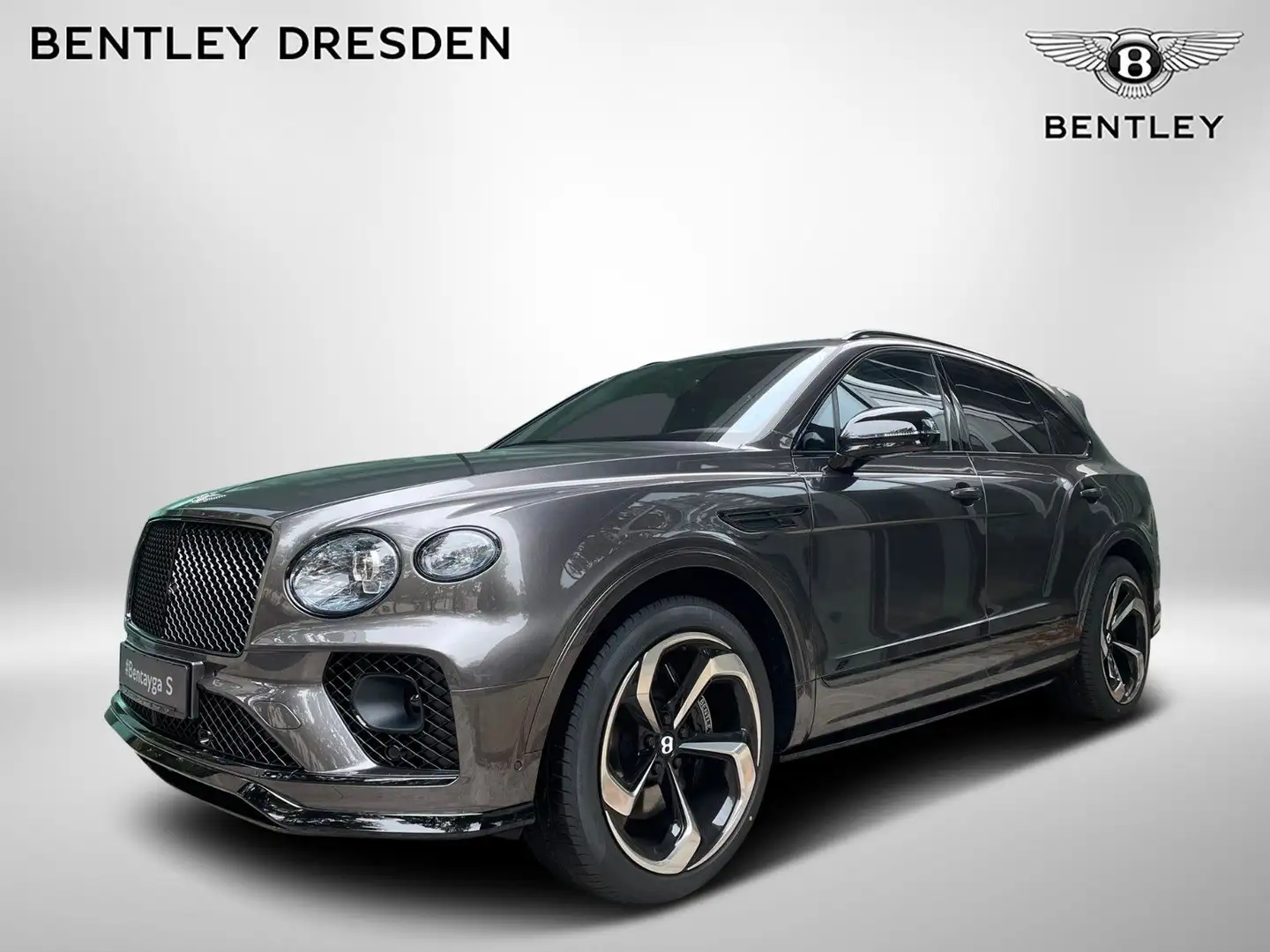 Bentley Bentayga 4.0 V8 S 4WD - Carbon/Naim/Pano/Sthz. Šedá - 1