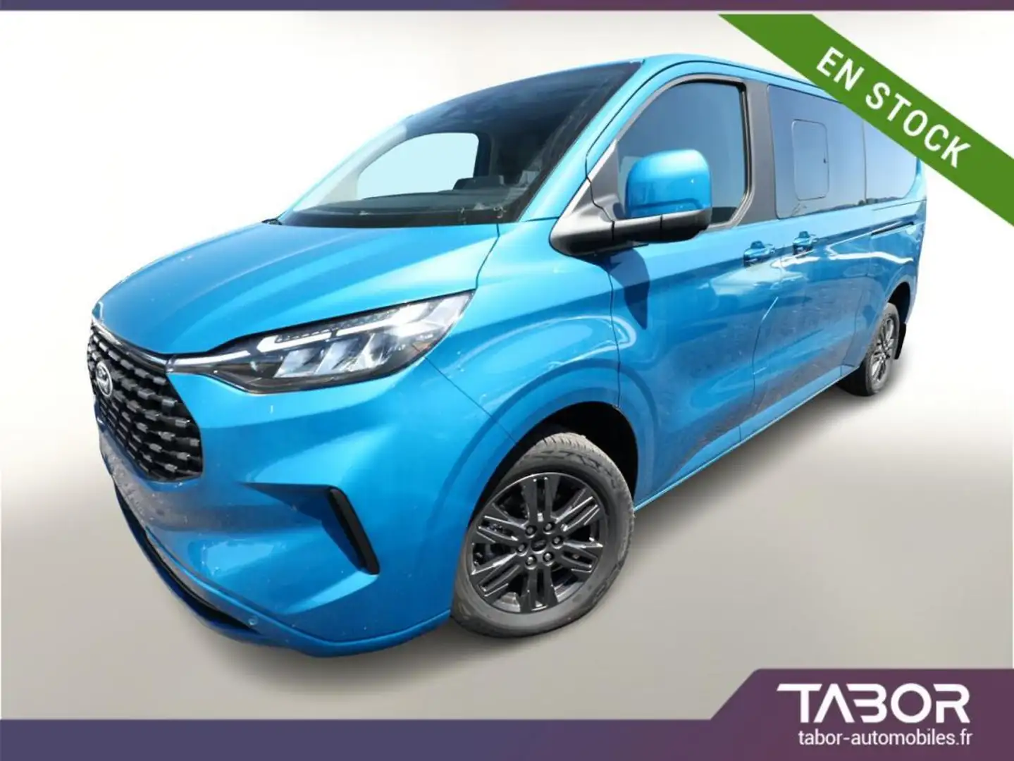Ford Tourneo Custom Custom TDCi 170 Aut Tit 320L2 ACC Bleu - 1