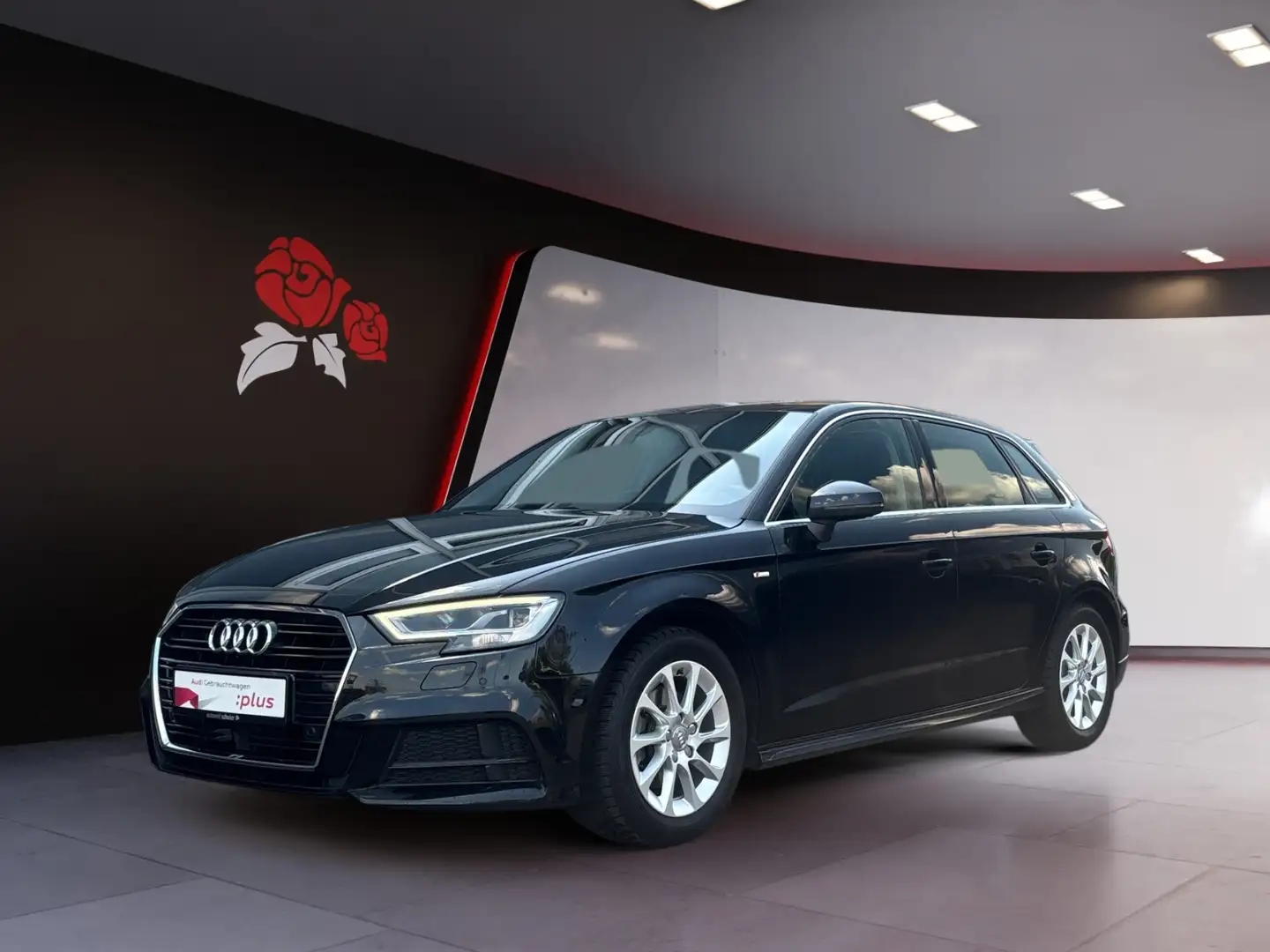 Audi A3 Sportback 1.4 TFSI S-tronic S-line sport Navi LED Schwarz - 2