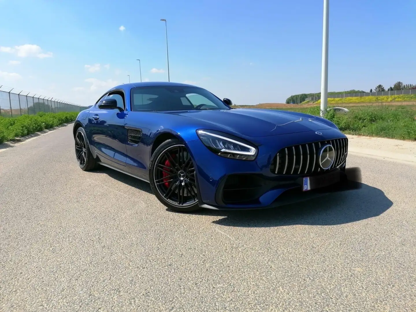 Mercedes-Benz AMG GT GT S aero pakket plava - 1