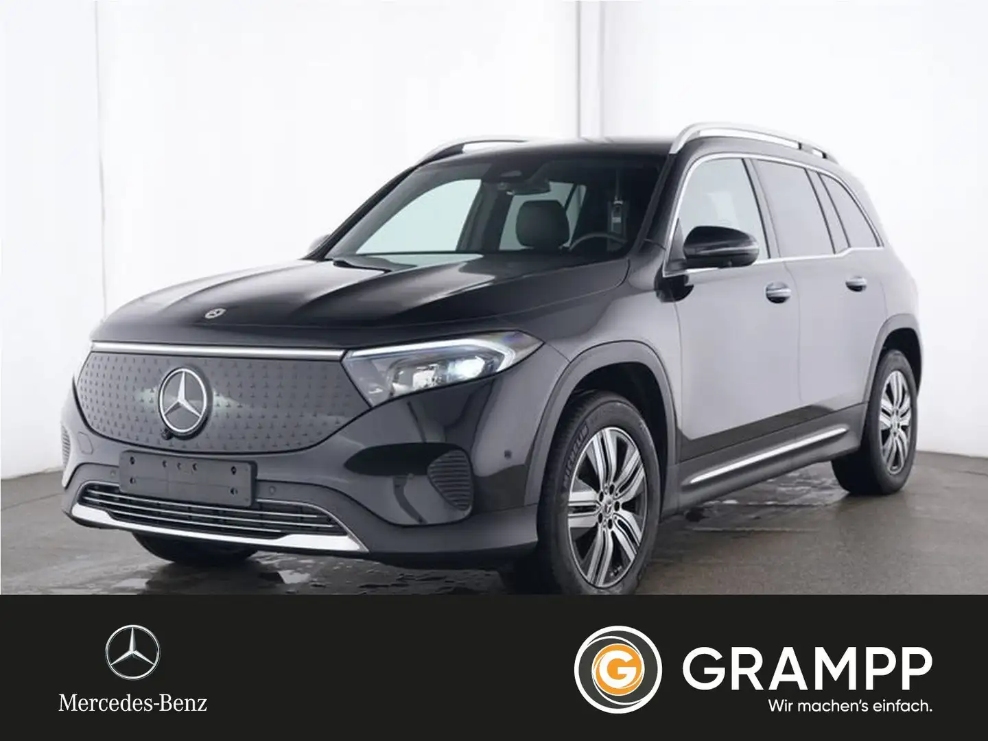 Mercedes-Benz EQB 300 4M ProgressAdvancedPlus/7-Sitzer/Distr Schwarz - 1