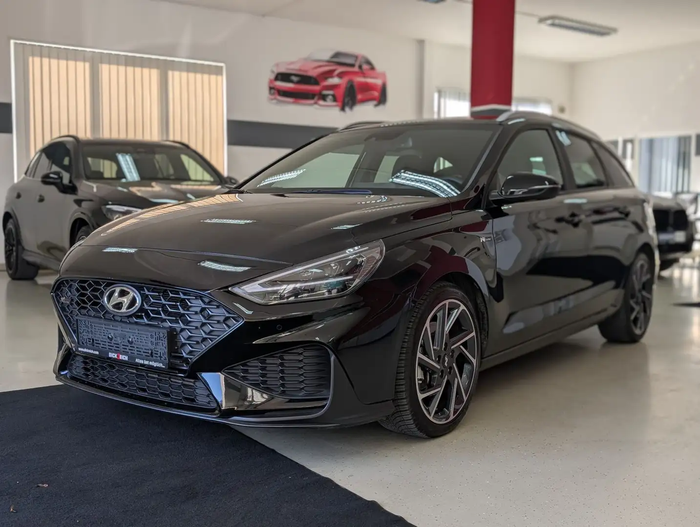 Hyundai i30 N Line Mild-Hyb LED TEMP KAM PANO GARANTIE Schwarz - 1