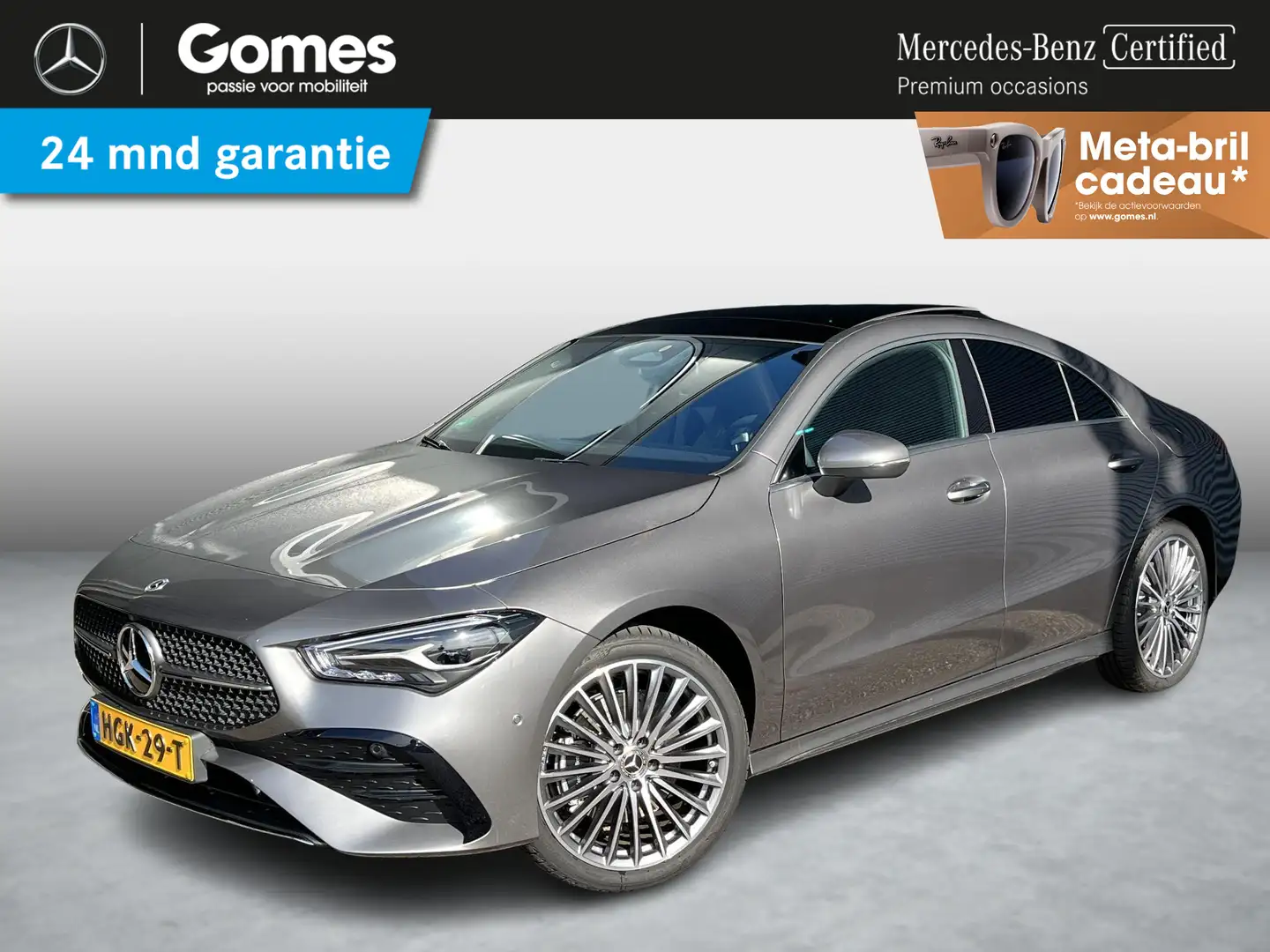 Mercedes-Benz CLA 250 e Star Edition AMG | Panoramadak | Apple CarPlay | Gris - 1