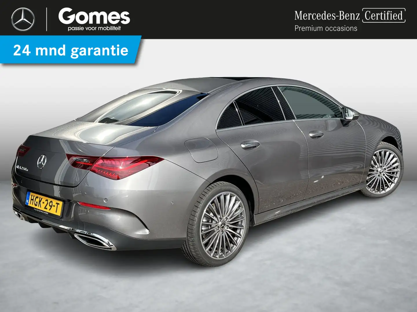 Mercedes-Benz CLA 250 e Star Edition AMG | Panoramadak | Apple CarPlay | Grijs - 2