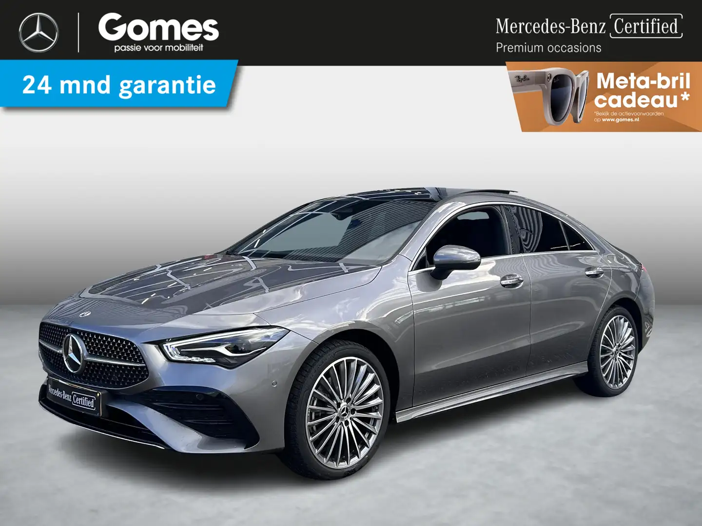 Mercedes-Benz CLA 250 e Star Edition AMG | Panoramadak | Apple CarPlay | Grijs - 1