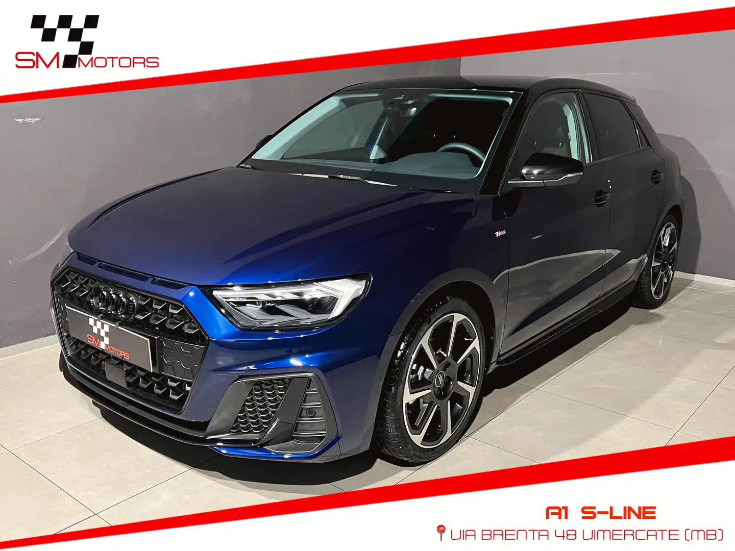 Audi A1 Sportback 30 1.0 tfsi 116cv s-tronic NEOPATENTATI Blu/Azzurro - 1