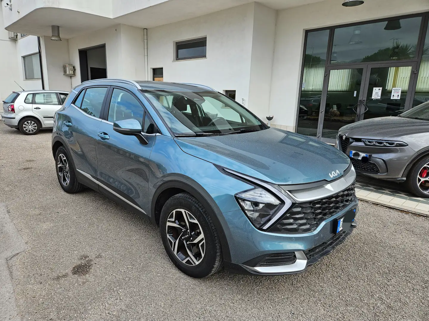 Kia Sportage Sportage V 2022 1.6 crdi mhev Business imt Gris - 2