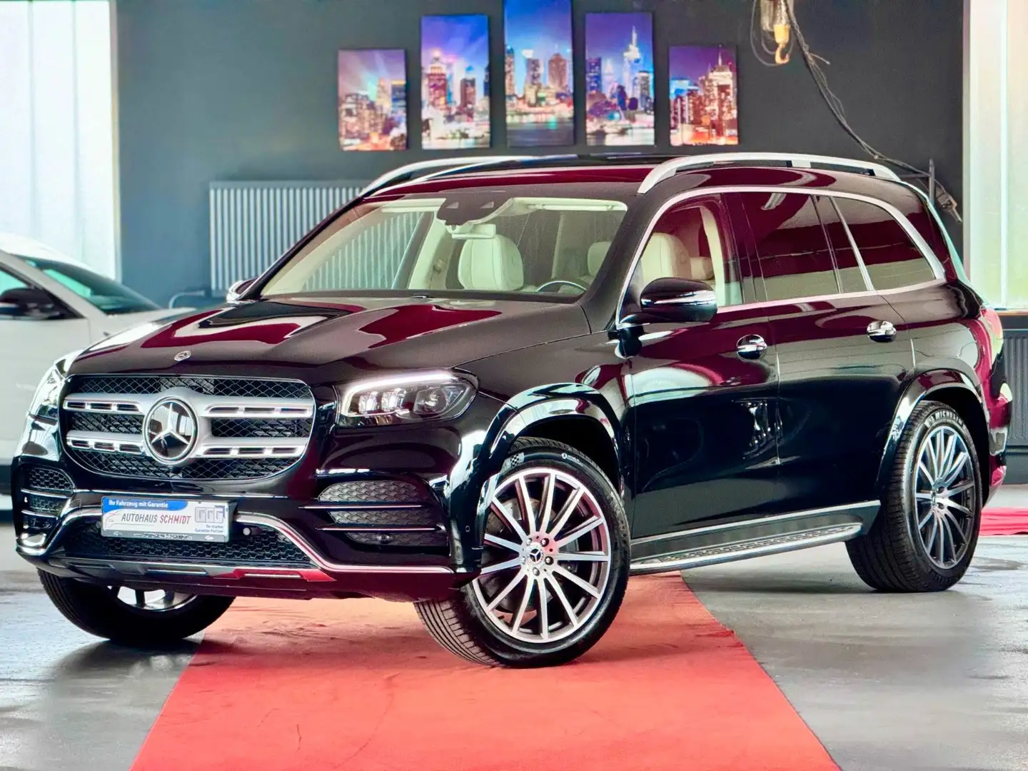 Mercedes-Benz GLS 400 d AMG Pano 22Zoll Burmester 360°Distronic Schwarz - 1