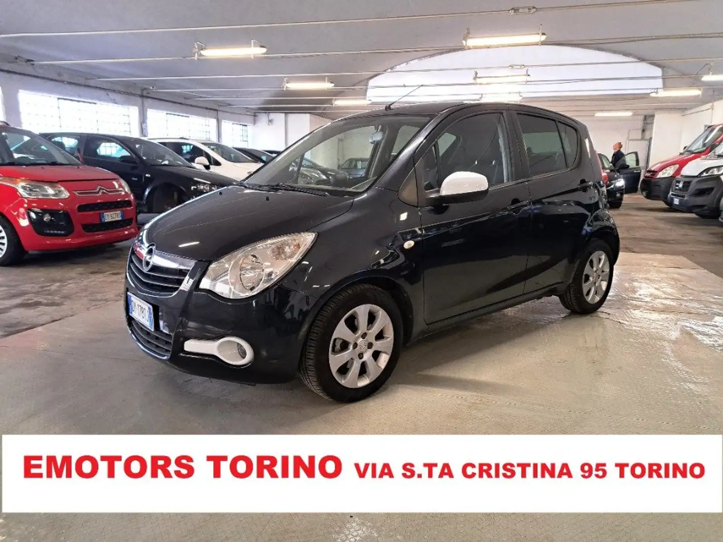 Opel Agila 1.2 16V 86CV Enjoy Nero - 1