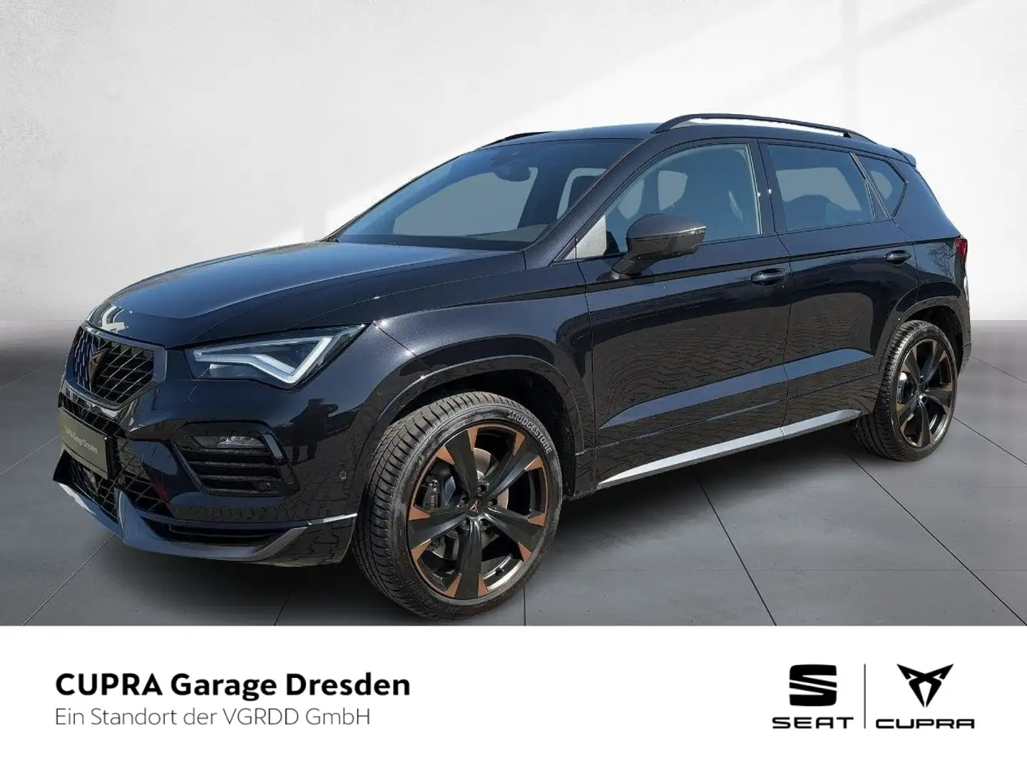 CUPRA Ateca VZ 2.0 TSI 221 kW (300 PS) 7-Gang DSG 4Dri Zwart - 1